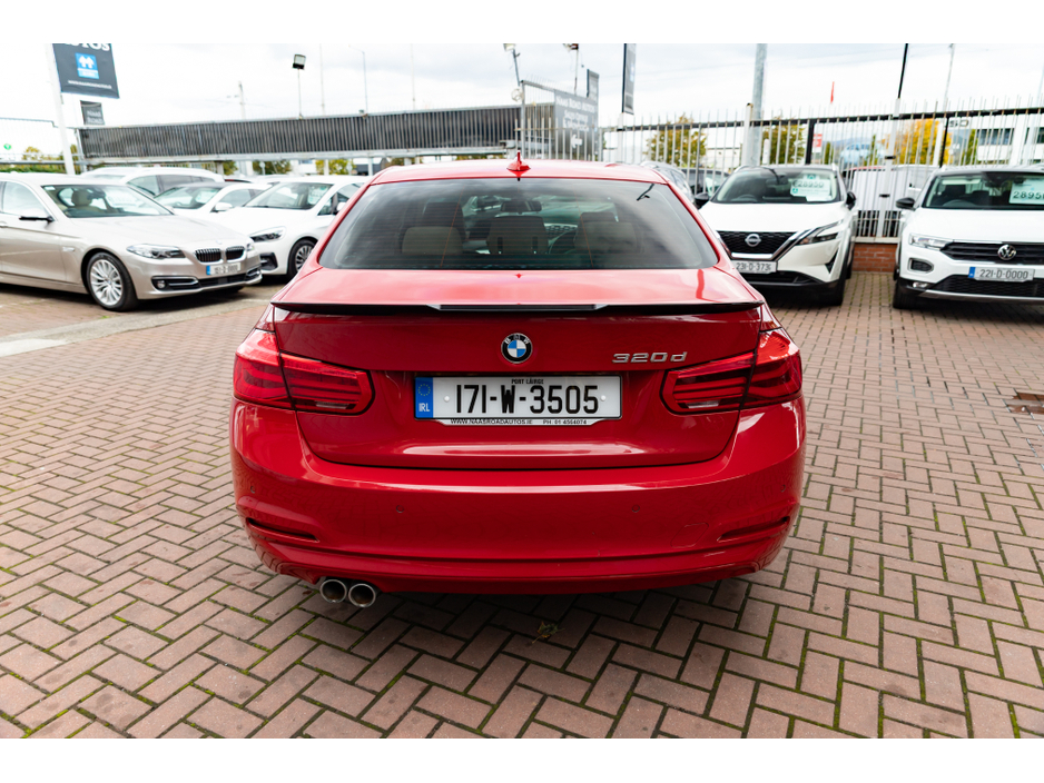 2017 BMW 3 Series 320D PLUS SE M-SPORT PACK IN MARLBOROUGH RED // BRAND NEW 19 INCH ALLOYS // IMMACULATE CONDITION // BUY WITH CONFIDENCE AA AND SIMI APPROVED DEALER 2025 // €14,950