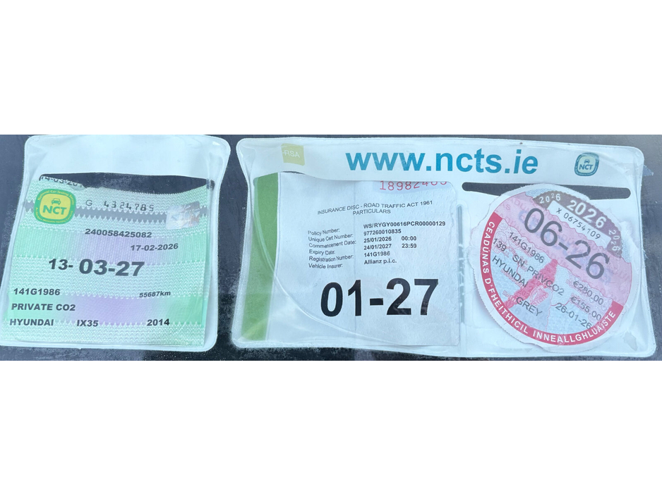 2014 Hyundai ix35 1.7 Diesel Executive 2WD 115hp €9,500