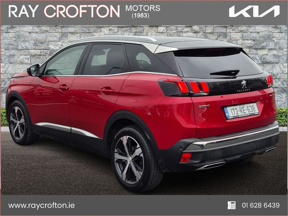 2017 Peugeot 3008 1.2 Puretech 130bhp GT Line Auto €17,950