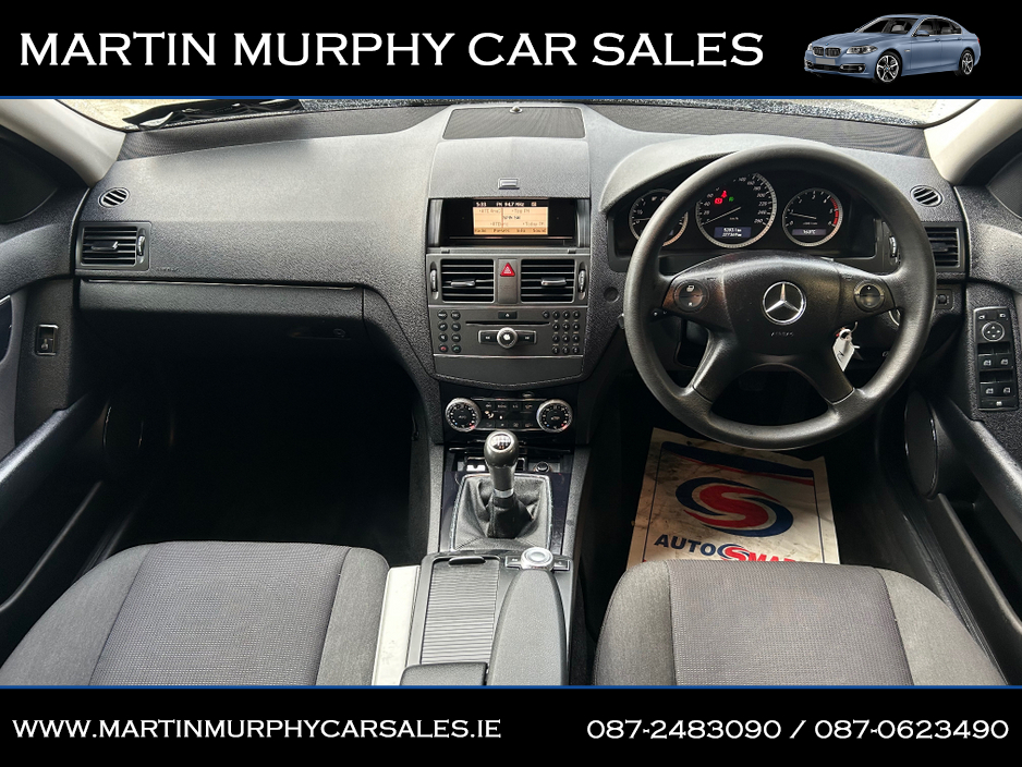 2011 Mercedes-Benz C Class C200 2.1 CDI 6 SPEED MANUAL €3,950