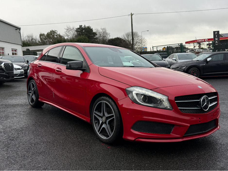 2015 Mercedes-Benz A Class A180 AMG LINE NIGHT PACK AMG INTERIOR HALF LEATHER SEATS / HI SPEC / SYSTEM LOW ROAD TAX BAND / SIMI DEALER €15,950