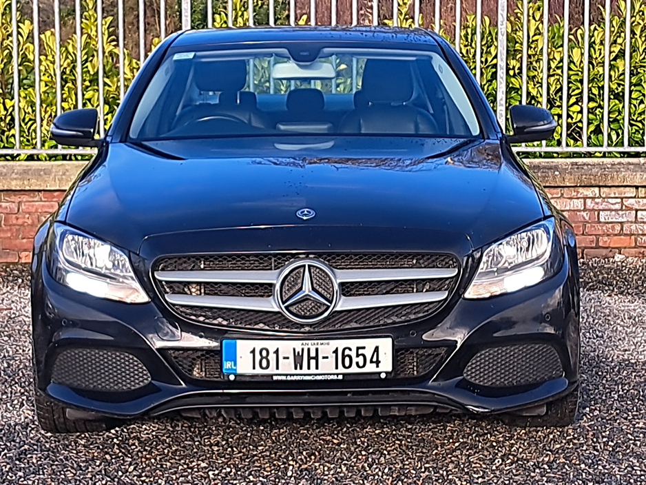 2018 Mercedes-Benz C Class Executive SE with full leather seats, 2.0 diesel saloon. €17,950