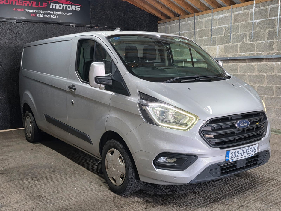 2020 Ford Transit Custom 300L TREND 2.0 T TD 130BHP M6 LWB 3DR €16,999