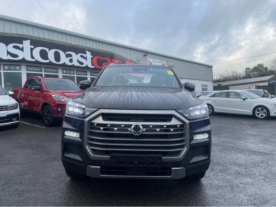 2025 KGM Musso NEW MUSSO EL 2.2 4WD 200 BHP 3.5 TON TOWING CAPACITY AUTO 5 SEATER PICK UP // 5 YEAR WARRANTY // APPLY FOR FINANCE TODAY // THE BEST VALUE PICK UP IN IRELAND // €40,950