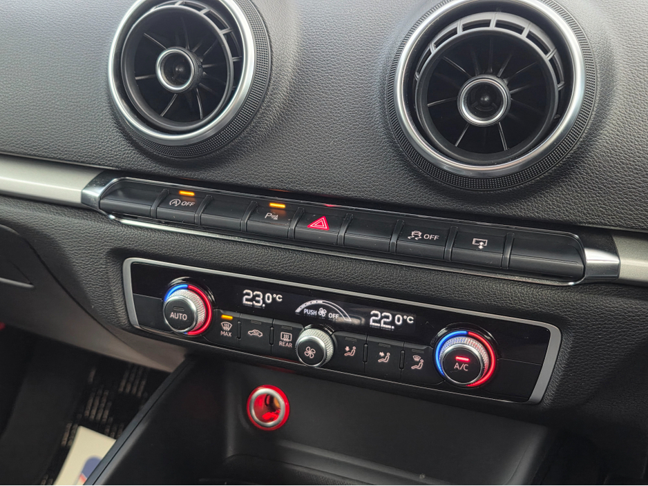 2014 Audi A3 SALOON 1.4 TFSI REV CAMERA - PARKING SENSORS - ALLOYS - LOW TAX BAND LOW MILEAGE €14,750