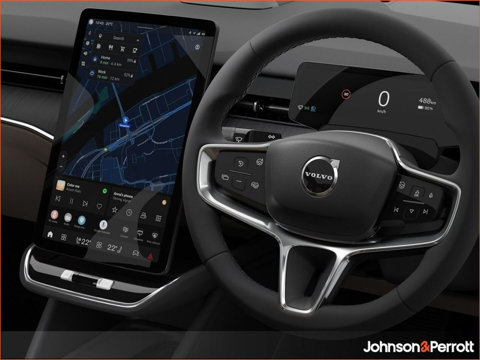 2026 Volvo ES90 92 kWh Extended Range Core - Vapour Grey Metallic + 360 Camera + Pilot Assist Pack €83,144