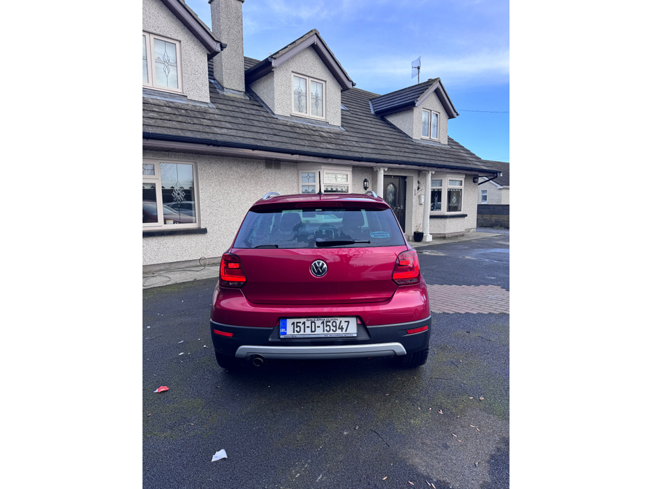 2015 Volkswagen Polo CROSS 1.2 TSI 90HP MANUAL 5SPEED 5DR €11,950