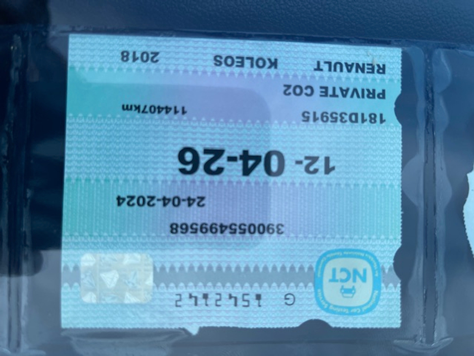 2018 Renault Koleos DYNAMIQUE S NAV DCI 130 4DR €16,950