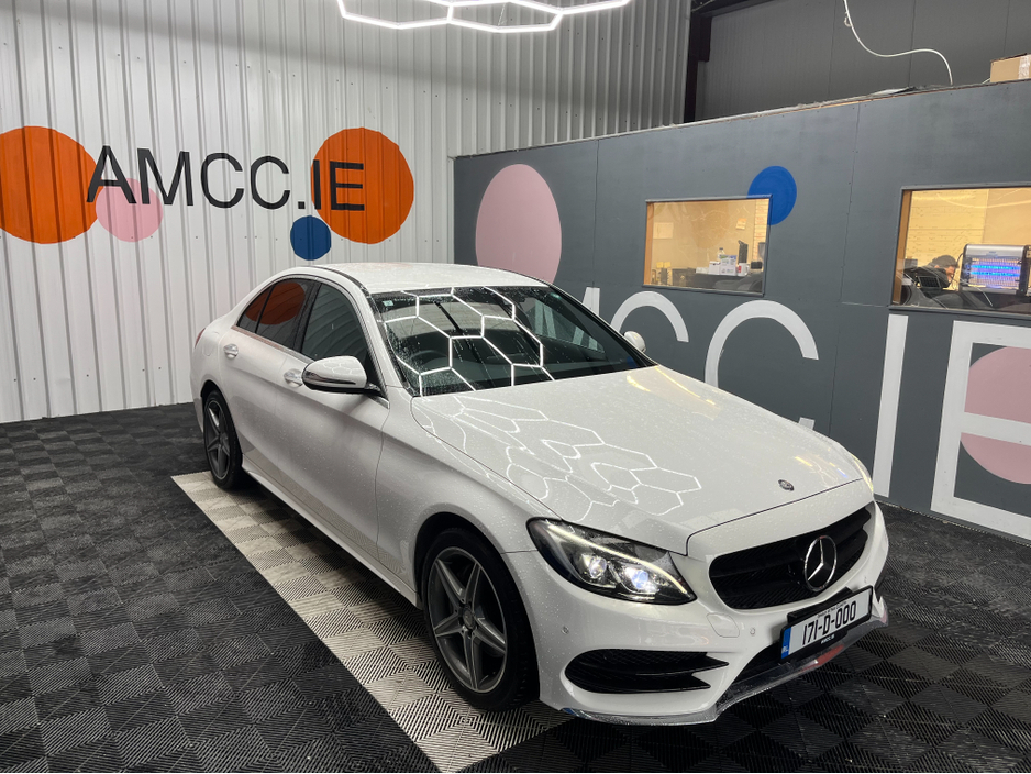 2017 Mercedes-Benz C Class €21950 2017 MERCEDES-BENZ C220D AVANTGARDE AMG LINE 2.2 AUTOMATIC / CRUISE CONTROL / REVERSE CAMERA / ELECTRIC MEMORY & HEATED SEATS / PADDLE SHIFTERS / AMBIENT LIGHTS AND MORE €21,950