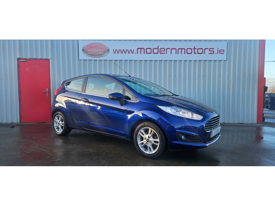 2014 Ford Fiesta ZETEC 1.2 petrol 3dr low miles €5,995