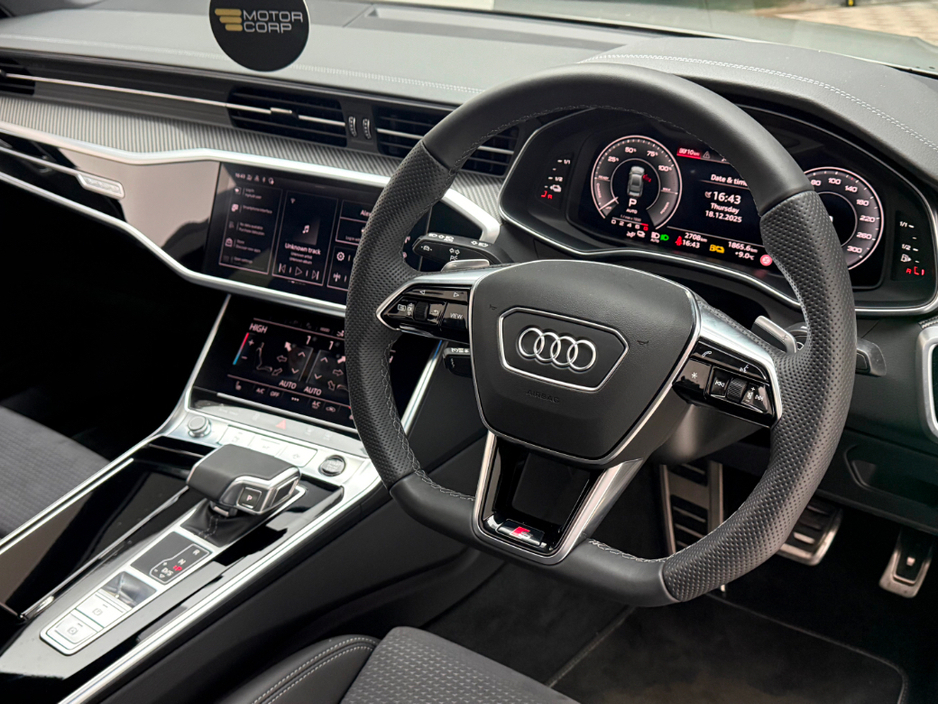 2025 Audi A7 50 TFSI E S LINE BLK ED QUATTRO *PAN ROOF* €79,990