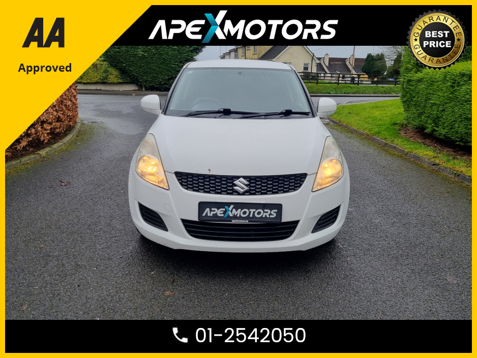 2012 Suzuki Swift 1.2 MANUAL * TOP-SPEC SZ3 * NEW NCT FEB-27 * ONE OWNER FROM NEW * IMMACULATE * 6-STAMPS in SERVICE HISTORY * AA APPROVED * 101 SAFETY CHECKLIST * LOW LOW MILES * CRUISE CONTROL * LOW TAX * 12-MONTH RO €6,949