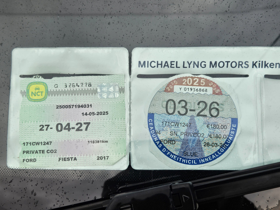 2017 Ford Fiesta 1.5 TDCi 75PS Zetec €9,250