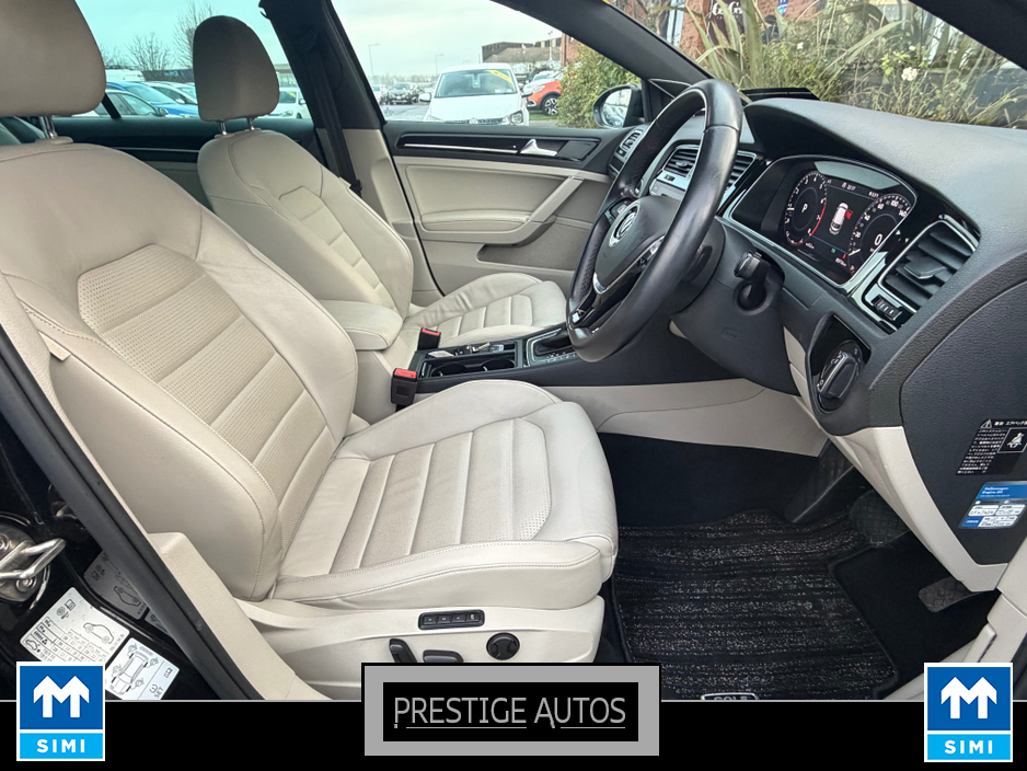 2019 Volkswagen Golf 1.4 HIGHLINE AUTO FULL CREAM LEATHER *CAR ID 00* €19,950