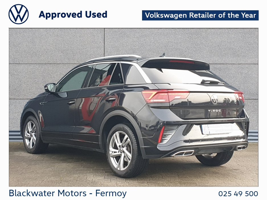 2023 Volkswagen T-Roc 2.0TDI 116BHP R-LINE WITH REAR VIEW CAMERA AND WINTER PACK €31,950