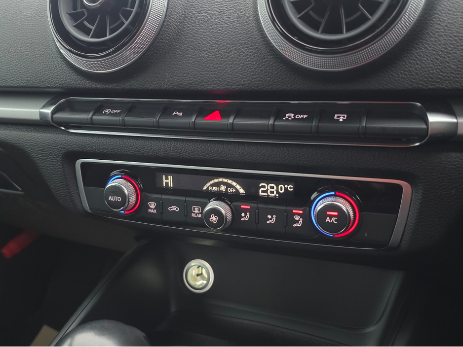 2017 Audi A3 1.4 TFSI NAVI VIRTUAL CLOCKS ANDROID AUTO CARPLAY SIMI DEALER LOW TAX BAND €17,950