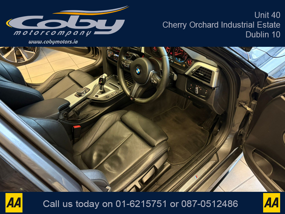 2017 BMW 3 Series 330 F30 E M Sport 4DR Auto. New NCT, Full Body Kit, 2Keys, Sat Nav, MFSW, Full Electrics, Cruise Control, Dual Climate Control, Mirror Link, Heated Seats, Parking Sensors, and more. €15,950