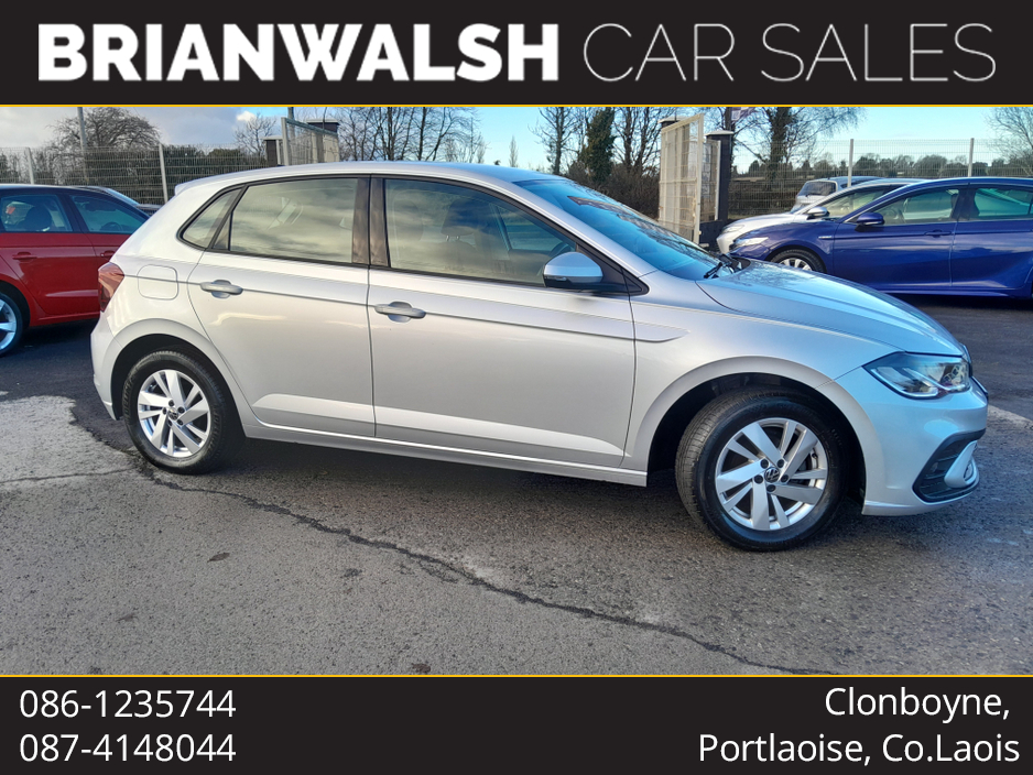 2022 Volkswagen Polo LIFE 1.0 TSI 95BHP MANUAL 5SPEED 5DR €18,400