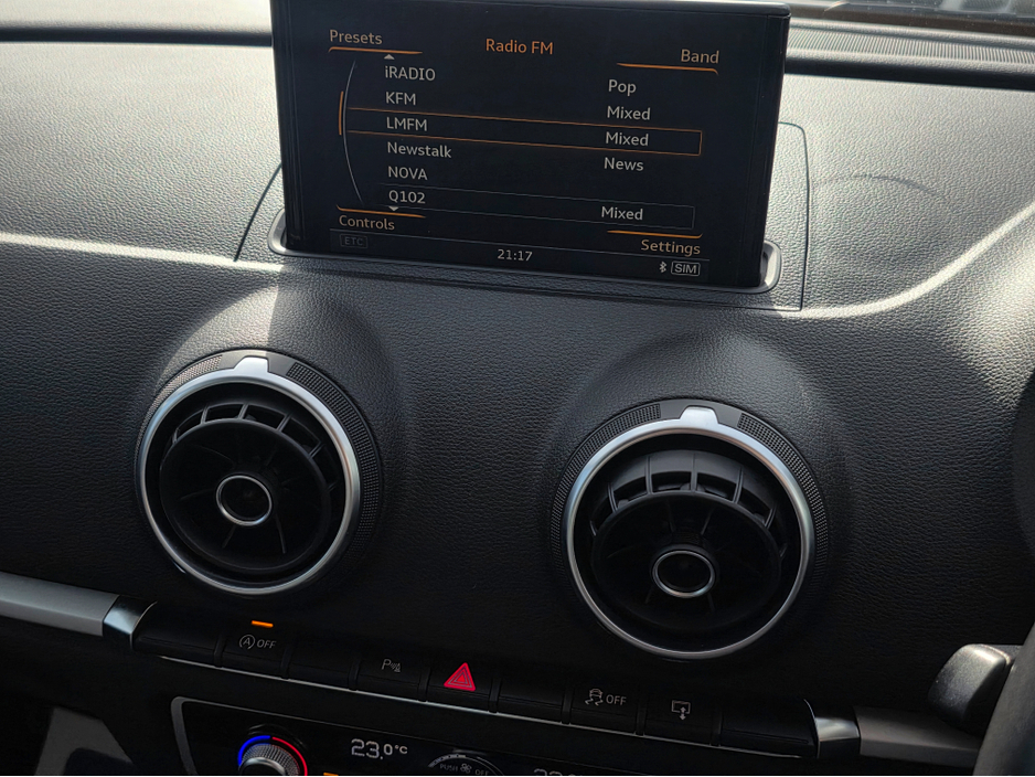 2014 Audi A3 SALOON 1.4 TFSI REV CAMERA - PARKING SENSORS - ALLOYS - LOW TAX BAND LOW MILEAGE €14,750