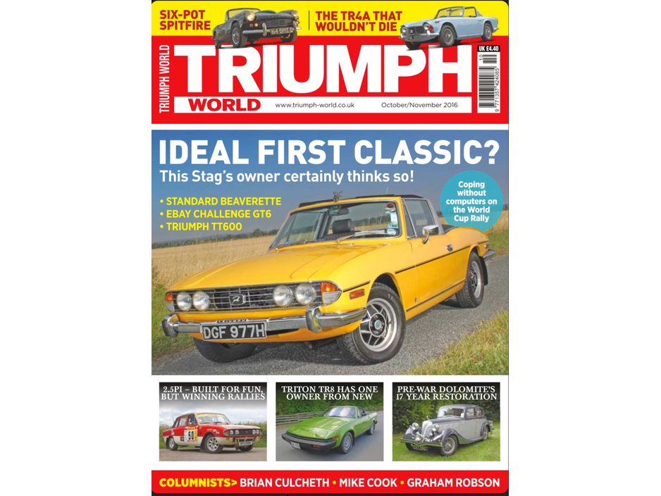 1973 Triumph Stag V8 man o/d €18,500