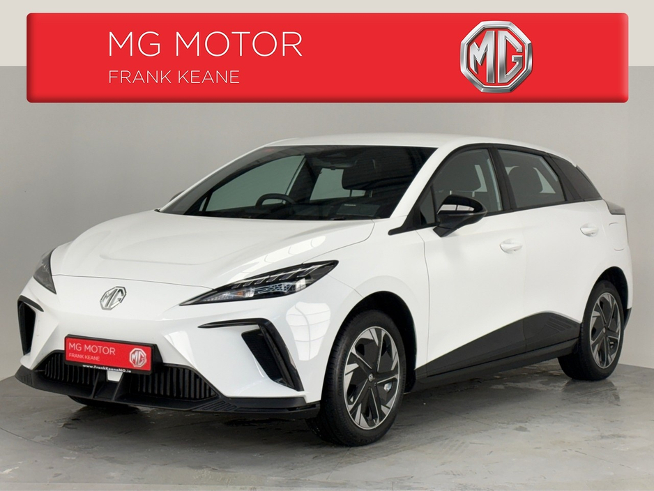 2025 MG 4 EXCITE LR**DIGITAL DASH**MULTIFUNCTIONAL STEERING WHEEL**APPLE CARPLAY ANDROID AUTO**REVERSE CAMERA**KEYLESS START**AIR CONDITIONING**CRUISE CONTROL**BLACK CLOTH INTERIOR**FINANCE AVAILABLE** €25,495