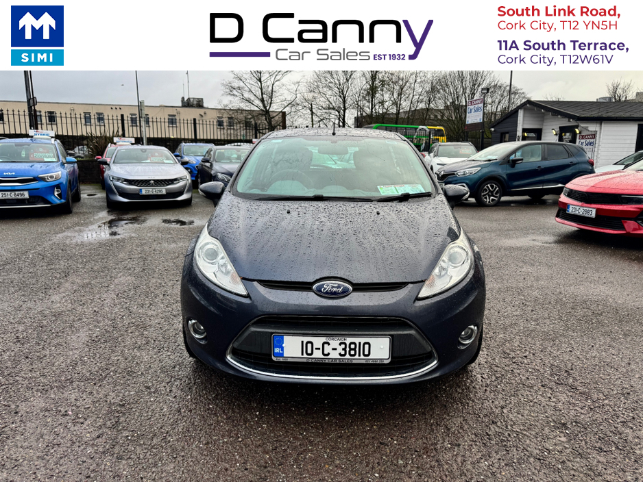 2010 Ford Fiesta TITANIUM 1.25 82PS 5DR €5,900