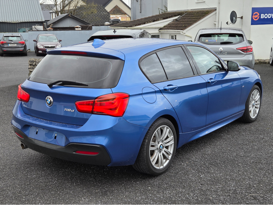 2016 BMW 1 Series Estoril Blue M sport 118 D €16,950