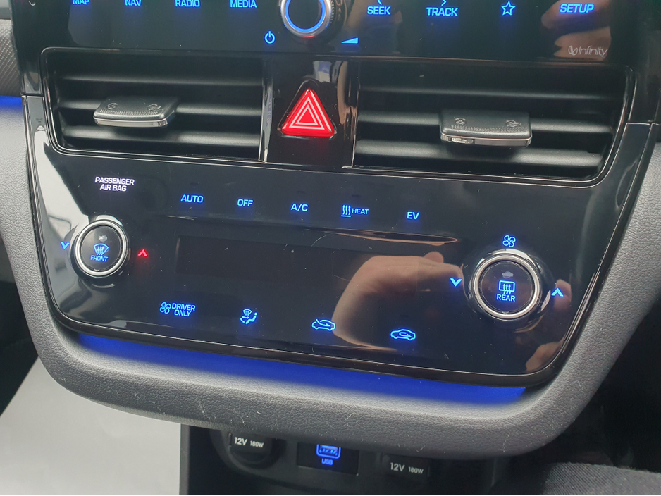 2022 Hyundai Ioniq PREMIUM AUTOMATIC FULLY ELECTRIC NCT 02/28 FINANCE AVAILABLE @ €59 PER WEEK HEATED SEATS/ SAT NAV/ TOUCH SCREEN MEDIA/ BLUETOOTH/ USB/ REVERSE CAMERA/ HISTORY CHECKED €14,950