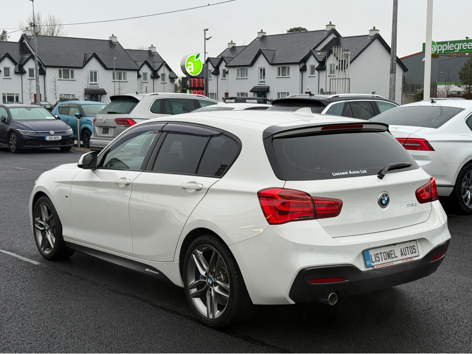 2017 BMW 1 Series 118D M SPORT * COMES WITH 2 YEAR NEW NCT, SERVICE BOOK PRESENT WITH 4 SERVICE STAMPS, REAR VIEW CAMERA, PARKING SENSORS  REAR, APPLE CARPLAY//ANDROID AUTO, ISOFIX CHILD SEAT ANCHOR POINTS* €18,950