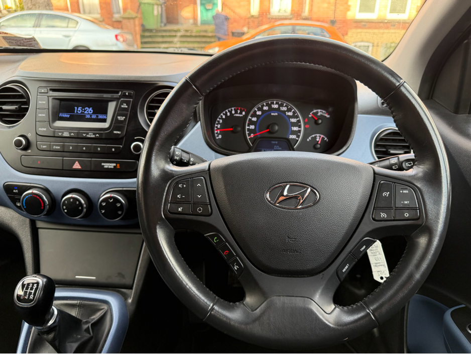 2015 Hyundai i10 1.0 Petrol Deluxe, Only 87kms! New Nct 02/2027, Ideal Starter Car, 5 Door, Cheap Tax & Insurance, Bluetooth, Cruise Control, A/C, Alloys, Service & Warranty Included, SIMI Dealer, €7,950