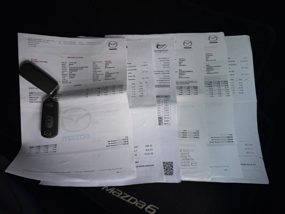 2017 Mazda Mazda6 2.2 D PLATINUM TOURER 4DR 626 GLX 2.0I DOHC €8,950