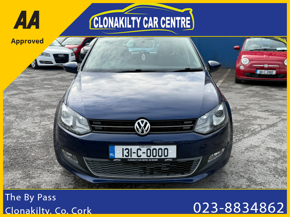 2013 Volkswagen Polo 131 navy] Vw Polo 1.2 Petrol Tsi Automatic €9,949