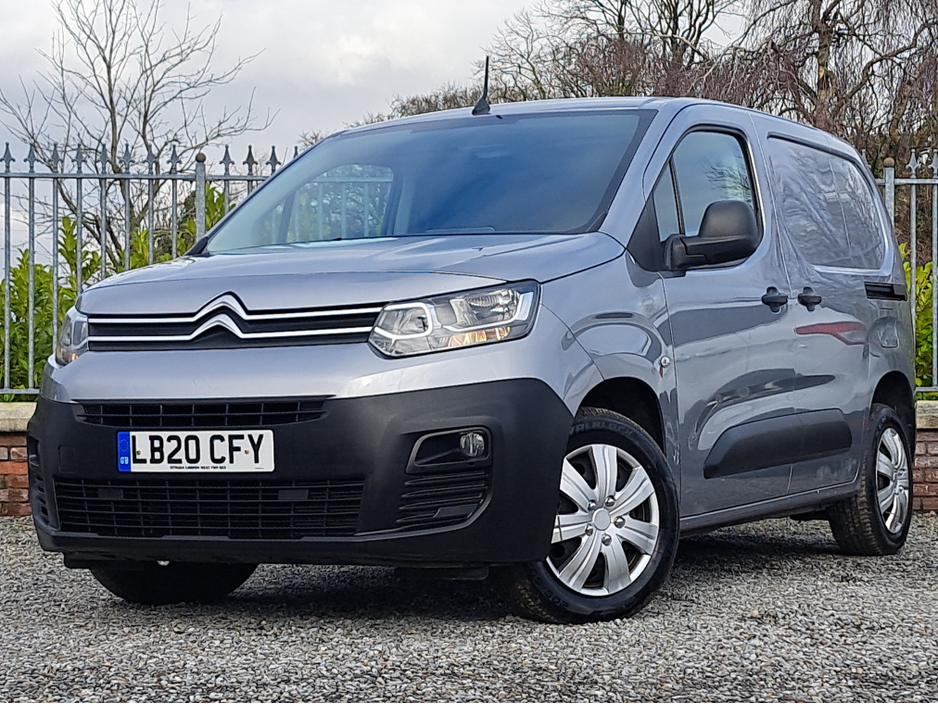 2020 Citroen Berlingo Panel Van Enterprise 1,000 Kg swb  1.5 Diesel with 3 seats in front.