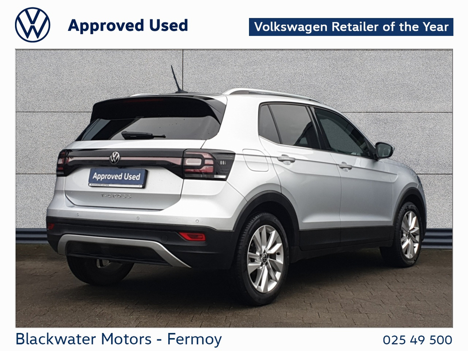 2023 Volkswagen T-Cross 1.0TSI 110BHP STYLE WITH USB-C €24,950