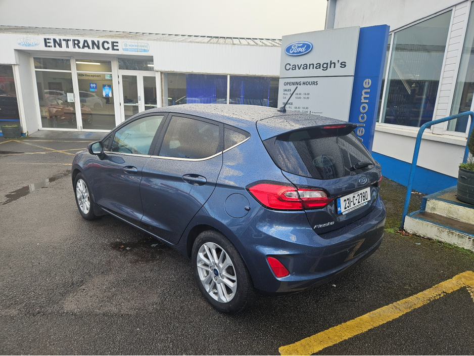 2023 Ford Fiesta TITANIUM 1.0T 100 S6.2 M6 F 4DR €21,500