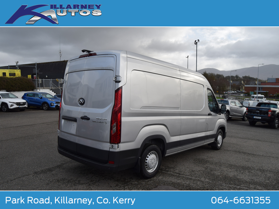 2026 Maxus Deliver 9 LWB 2.0TDCi 150BHP Price is plus vat. €26,619