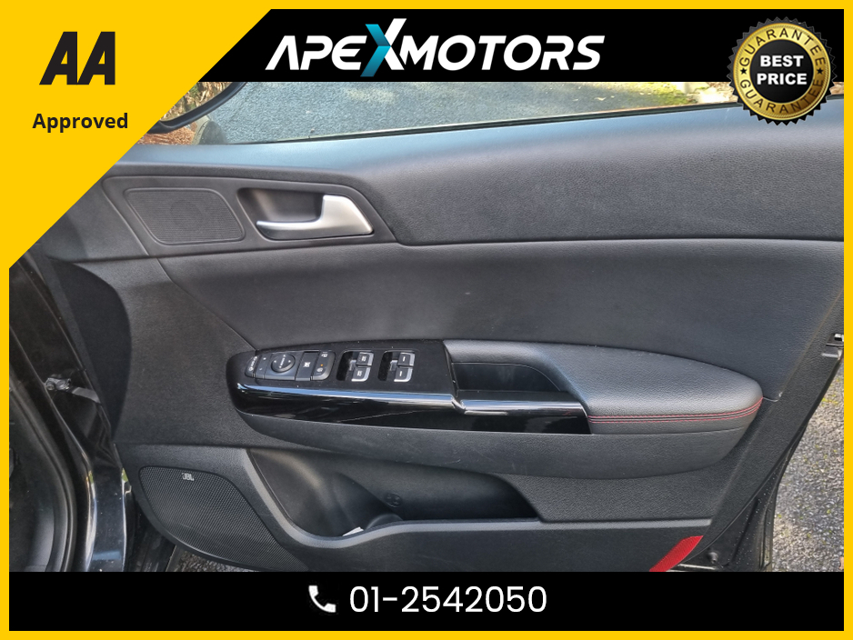 2020 Kia Sportage FINANCE ARRANGED * CRDI GT-LINE S MHEV * NEW NCT DEC-27 * IMMACULATE * 6-STAMPS SERVICE HISTORY * AA APPROVED * 101 SAFETY CHECKLIST * AUTOMATIC (DSG) * HEATED SEATS * COLOUR REVERSE CAMERA * TOP-SPEC €24,949