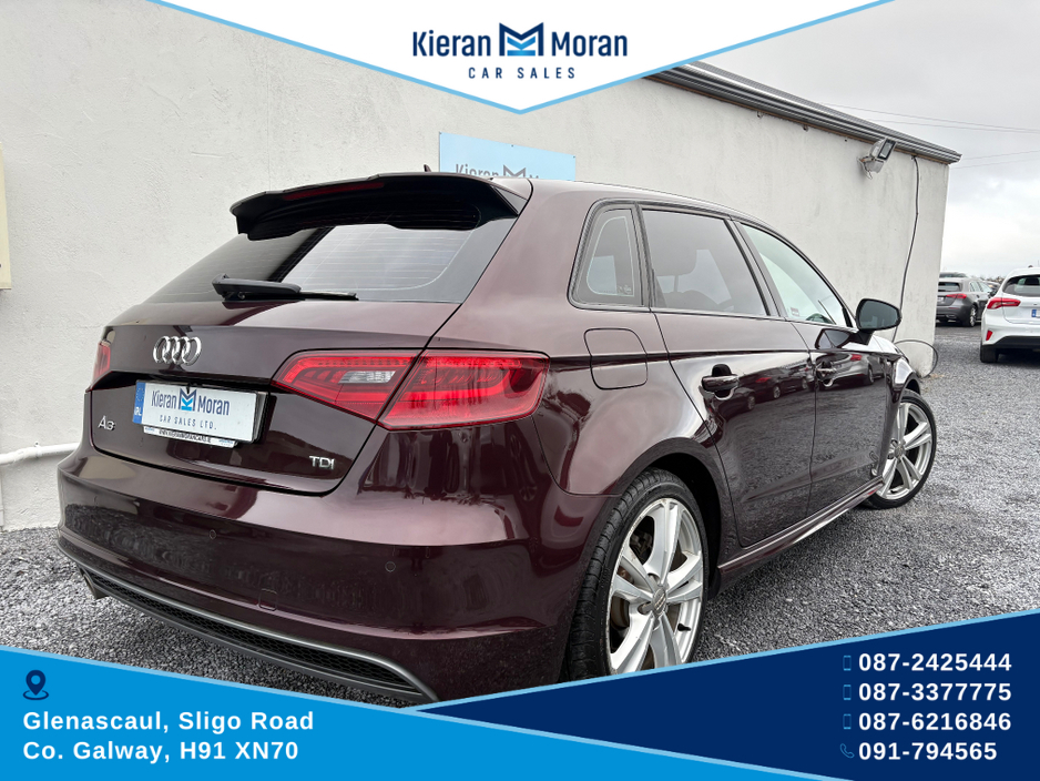2016 Audi A3 SPORTBACK 1.6 TDI 4DR €15,950