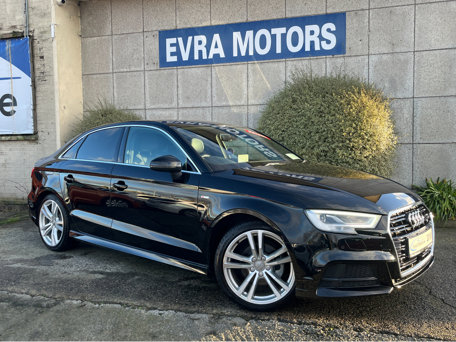 2018 Audi A3 S-LINE SALOON AUTOMATIC 1.4 PETROL //HIGH SPEC//LOW MILES//HALF LEATHER HEATED SEATS//ADAPTIVE CRUISE CONTROL//KEYLESS ENTRY// €22,950