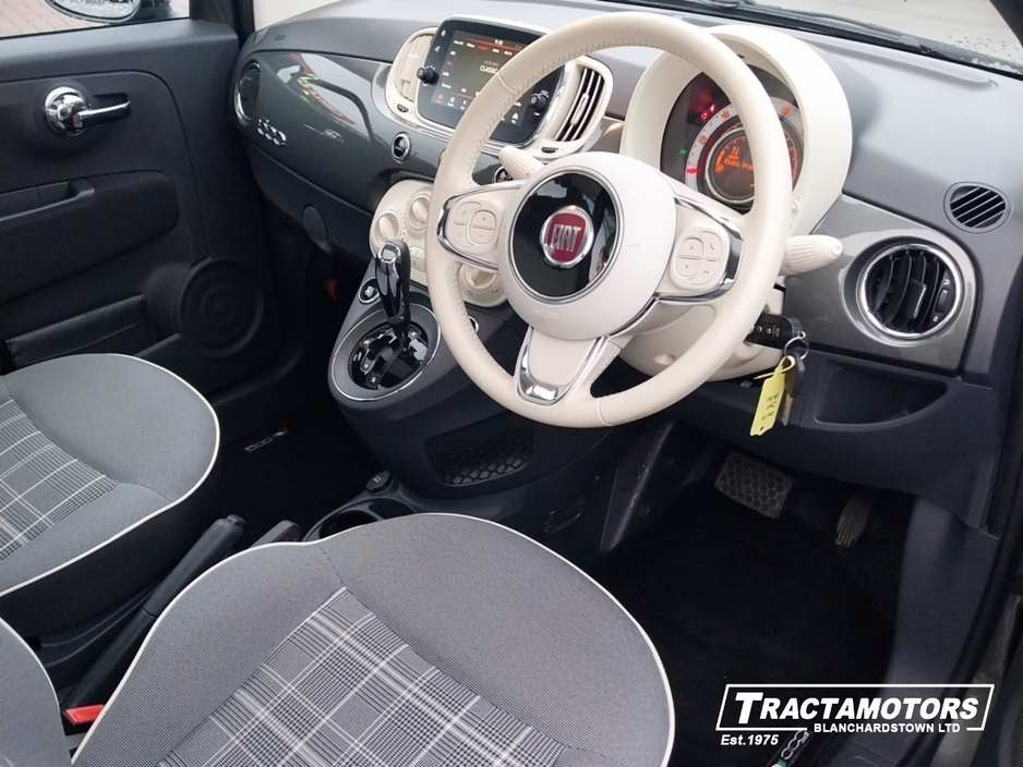 2017 Fiat 500 1.2 LOUNGE 69BHP 3DR AUTO €10,999