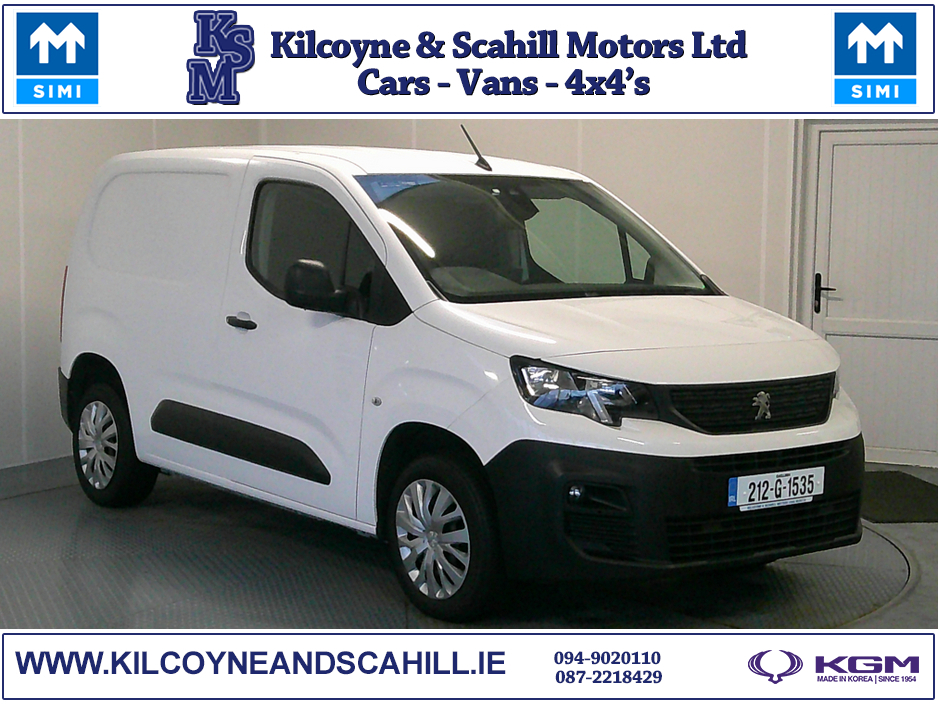 2021 Peugeot Partner PROFESSIONAL PLUS 1.5 BLUE HDI