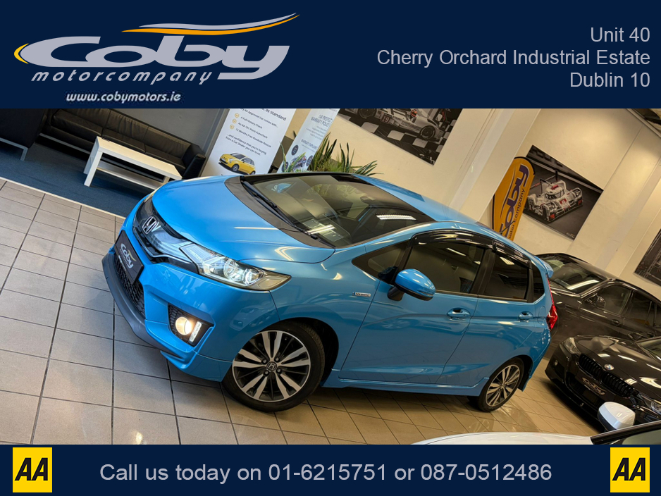 2014 Honda Fit 1.5 Petrol HYBRID 5DR AUTO. Immaculate Car with only 110km, 2 Keys, NCT done before collection, Mirror Link, Climate Control, Cruise Control, Full Electrics and much more. €9,950