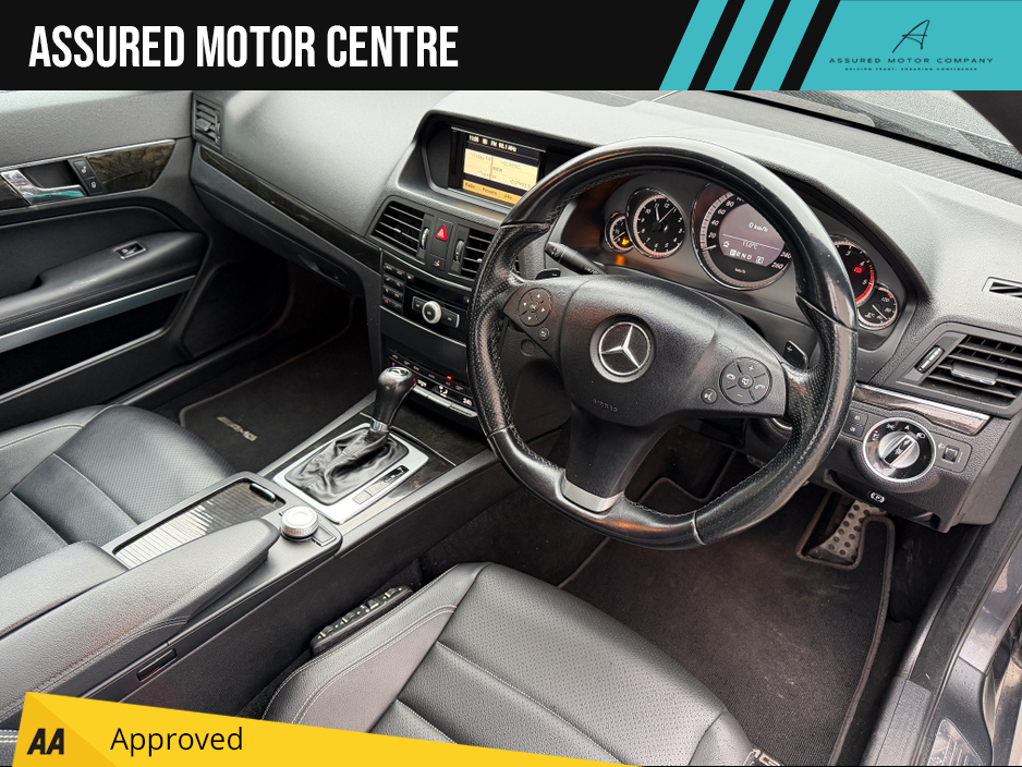 2011 Mercedes-Benz E Class E SERIES CDI AVANTGARDE SPORT 2DR AUTO**FULL BLACK LEATHER INTERIOR**REAR PARKING SENSORS**AMG STYLE ALLOY WHEELS**CRUISE CONTROL**BLUETOOTH**HISTORY CHECKED**FINANCE ARRANGED** €7,995