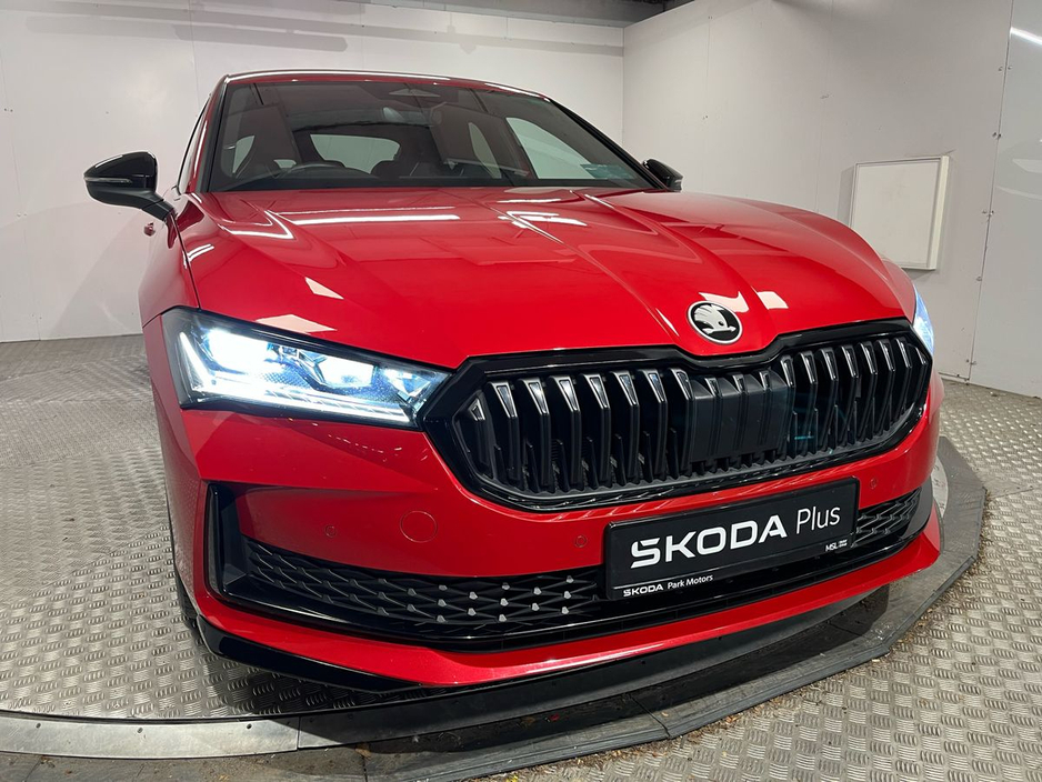 2025 Skoda Superb Sportline DSG 2.0TDI 150BHP - Reversing Camera - Ambient Lighting - Climate Control - Electric Heated Memory Seats - Keyless Start - Apple CarPlay/Android Auto €53,950