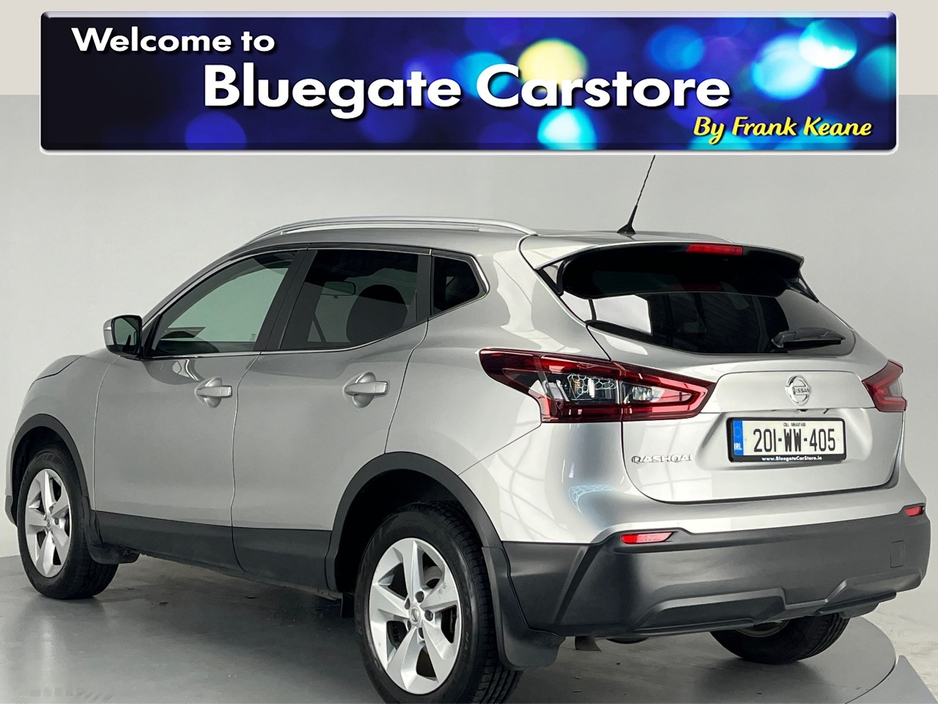 2020 Nissan Qashqai 1.3**SEMI DIGITAL DASH**PANORAMIC ROOF**TOUCH SCREEN MEDIA**DUAL CLIMATE CONTROL**REVERSE CAMERA**MULTIFUNCTIONAL STEERING WHEEL**BLACK CLOTH INTERIOR**ELECTRIC HANDBRAKE**FINANCE AVAILABLE** €20,995