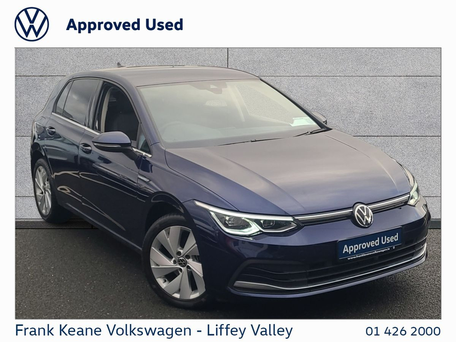 2022 Volkswagen Golf STYLE 1.5 TSI 130HP *ATLANTIC BLUE* *HEATED SEATS* *REAR VIEW CAMERA* *CARPLAY & ANDROID AUTO* *BLIND SPOT* *PCP FINANCE AVAILABLE* €27,995