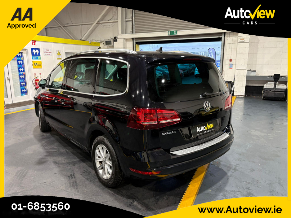 2018 Volkswagen Sharan 7 Seater 1.4 TSFI 7 Speed S-Tronic Automatic. AA APPROVED // FINANCE & NATIONWIDE DELIVERY AVAILABLE // SIMI DEALER €24,495
