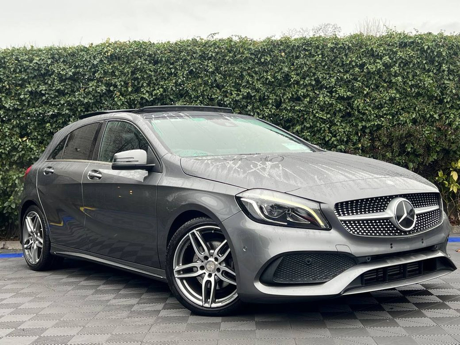2017 Mercedes-Benz A Class A180 AMG-LINE 1.6 AUTO // OPENING PAN ROOF // LEATHER HEATED AMG-LINE SEATS // ADAPTIVE CRUISE CONTROL €20,950