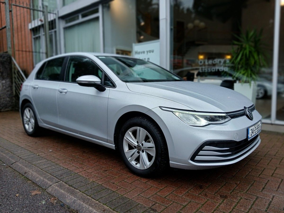 2024 Volkswagen Golf 1.0 TSI 110HP Life, FSH, Silver Met, 26km. €28,750