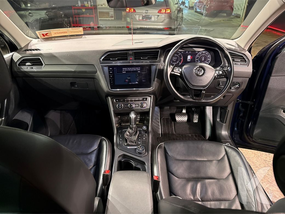 2018 Volkswagen Tiguan 2.0 TDI HIGH LINE 4WD - FULL BLACK LEATHER HEATED SEATS FRONT AND BACK - DIAMOND CUT FACTORY ALLOY WHEELS - CRUISE CONTROL - REVERSE CAMERA €29,950